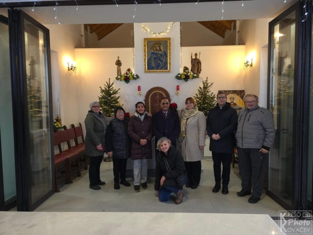 Ambassador Arun Goel visited the spiritual and religious complex Podravski Jeruzalem in Čepelovac. His host in Podravski Jeruzalem was the parish priest Ivica Gladoić.