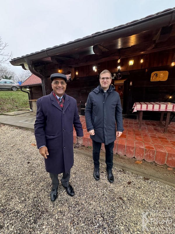 Ambassador Arun Goel visited the spiritual and religious complex Podravski Jeruzalem in Čepelovac. His host in Podravski Jeruzalem was the parish priest Ivica Gladoić.