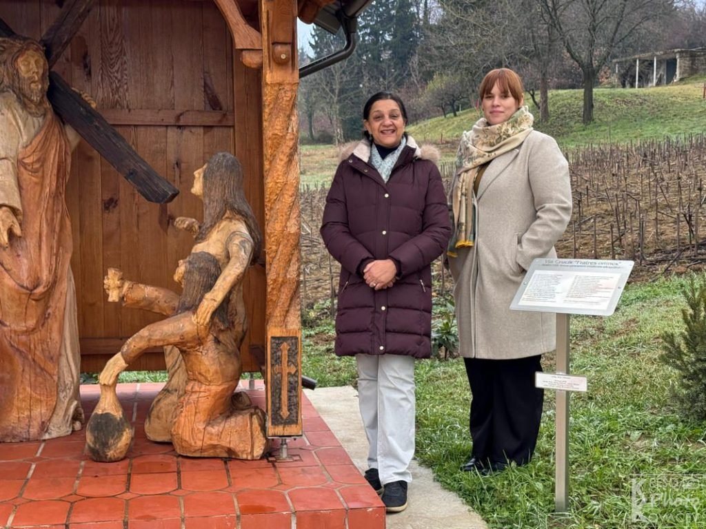 Ambassador Arun Goel visited the spiritual and religious complex Podravski Jeruzalem in Čepelovac. His host in Podravski Jeruzalem was the parish priest Ivica Gladoić.