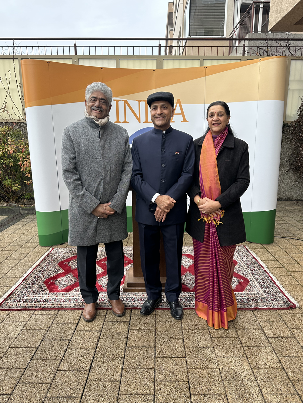 77th Republic Day of India was celebrated with full fervour and joy by Indians and Friends of India at the Chancery premises on 26 January 2026.