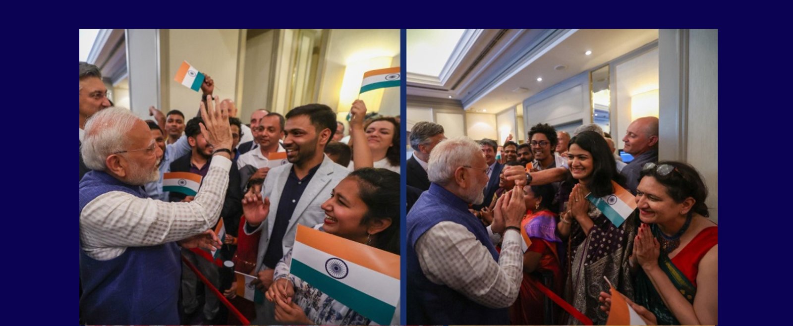 Glimpses of the Community event on the occasion of the Prime Minister Shri Narendra Modi's official visit to Zagreb, Croatia on 18 June 2025.