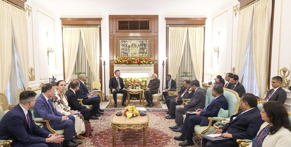 Prime Minister Narendra Modi held a bilateral meeting with the Prime Minister of Croatia Andrej Plenkovic on the sidelines of AI Impact Summit 2026.