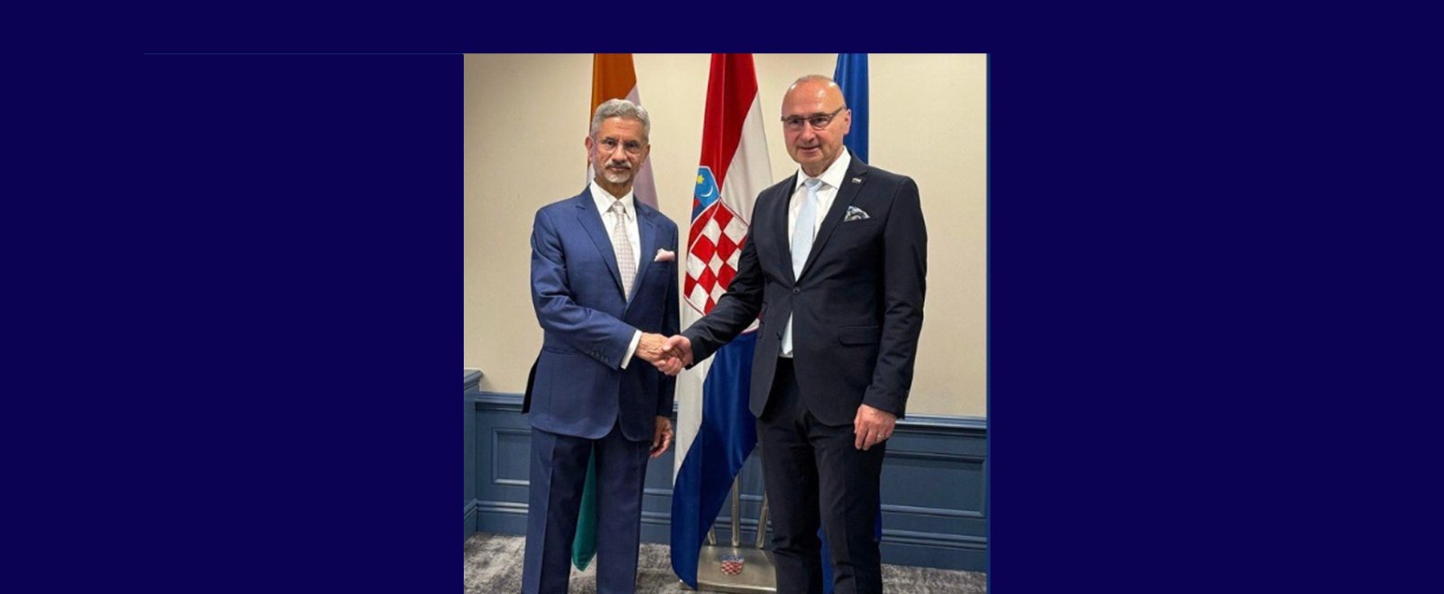 During the Prime Minister Shri Narendra Modi official visit to Croatia on 18 June 2025, External Affairs Minister Dr. Jaishankar also had discussions with his counterpart, Minister of Foreign Affairs, His Excellency Mr. Gordan Radman.