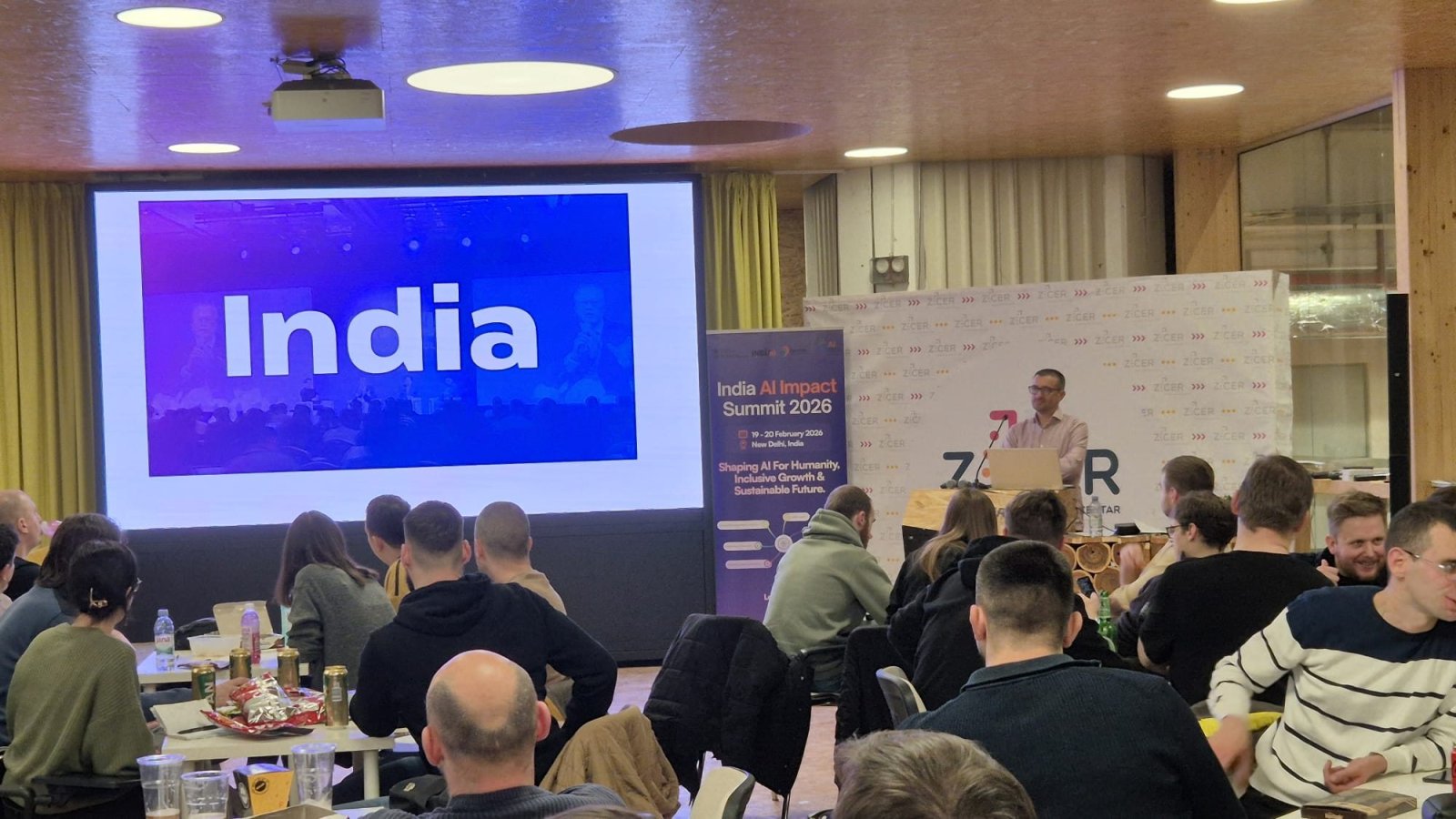 The Embassy of India enjoyed engaging with Croatia’s tech community at the 22nd edition of the IT Pub Quiz at ZICER - Zagrebački inovacijski centar, where a special mini #AI Pub Quiz was held as part of the event, dedicated exclusively to India, artificial intelligence, and the India AI Impact Summit.