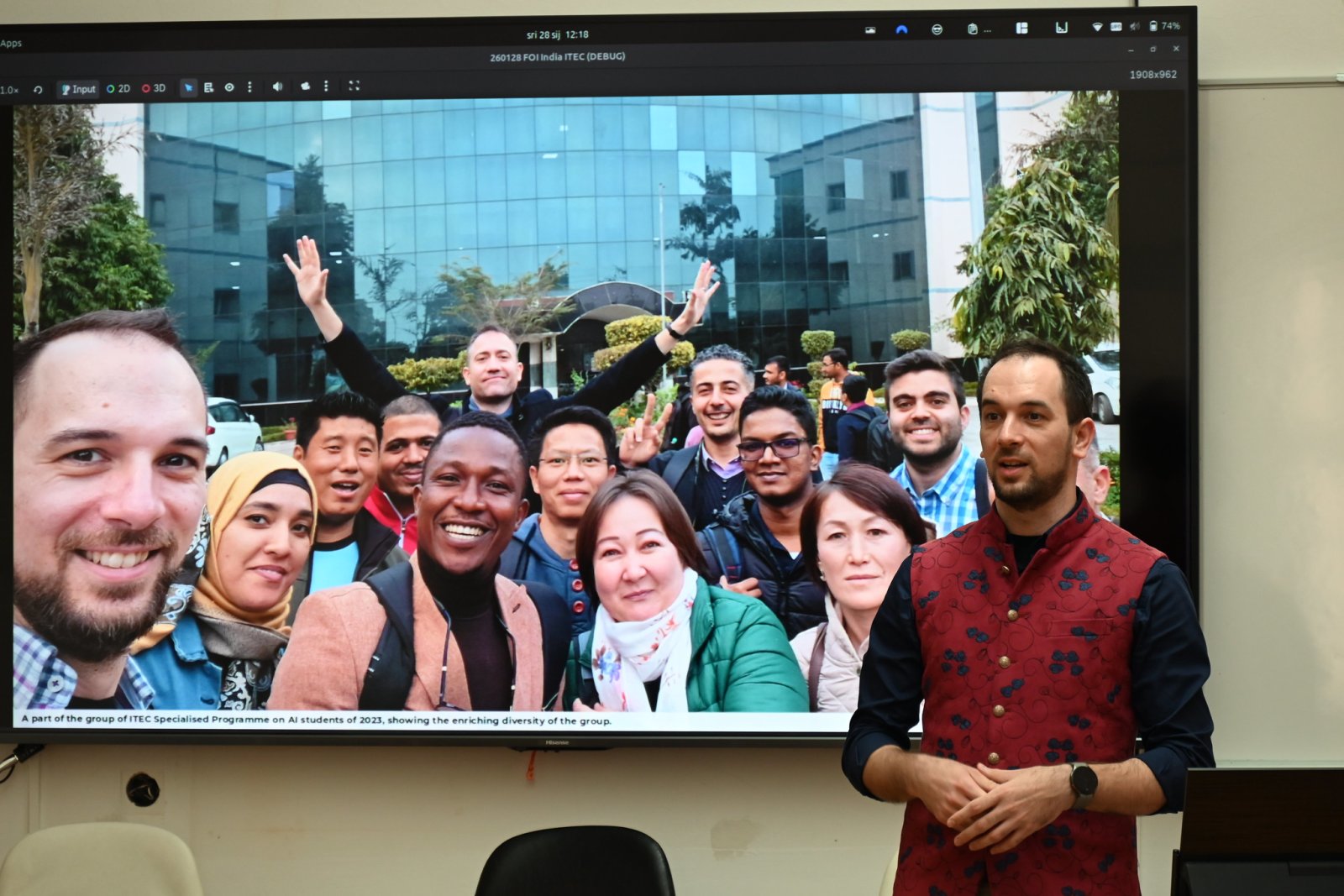 Thematic Session on AI and India - Opportunities for Collaboration including discussion on EU-India FTA The Faculty of Organization and Informatics (UNIZG FOI) in Varaždin hosted a dynamic thematic session and panel discussion titled “Thematic Session on AI & India – Opportunities for Collaboration” along with discussions on recently concluded India-EU FTA. The event was organised in cooperation with the Embassy of India in Zagreb, bringing together students, researchers, industry experts, academics, and public sector representatives.