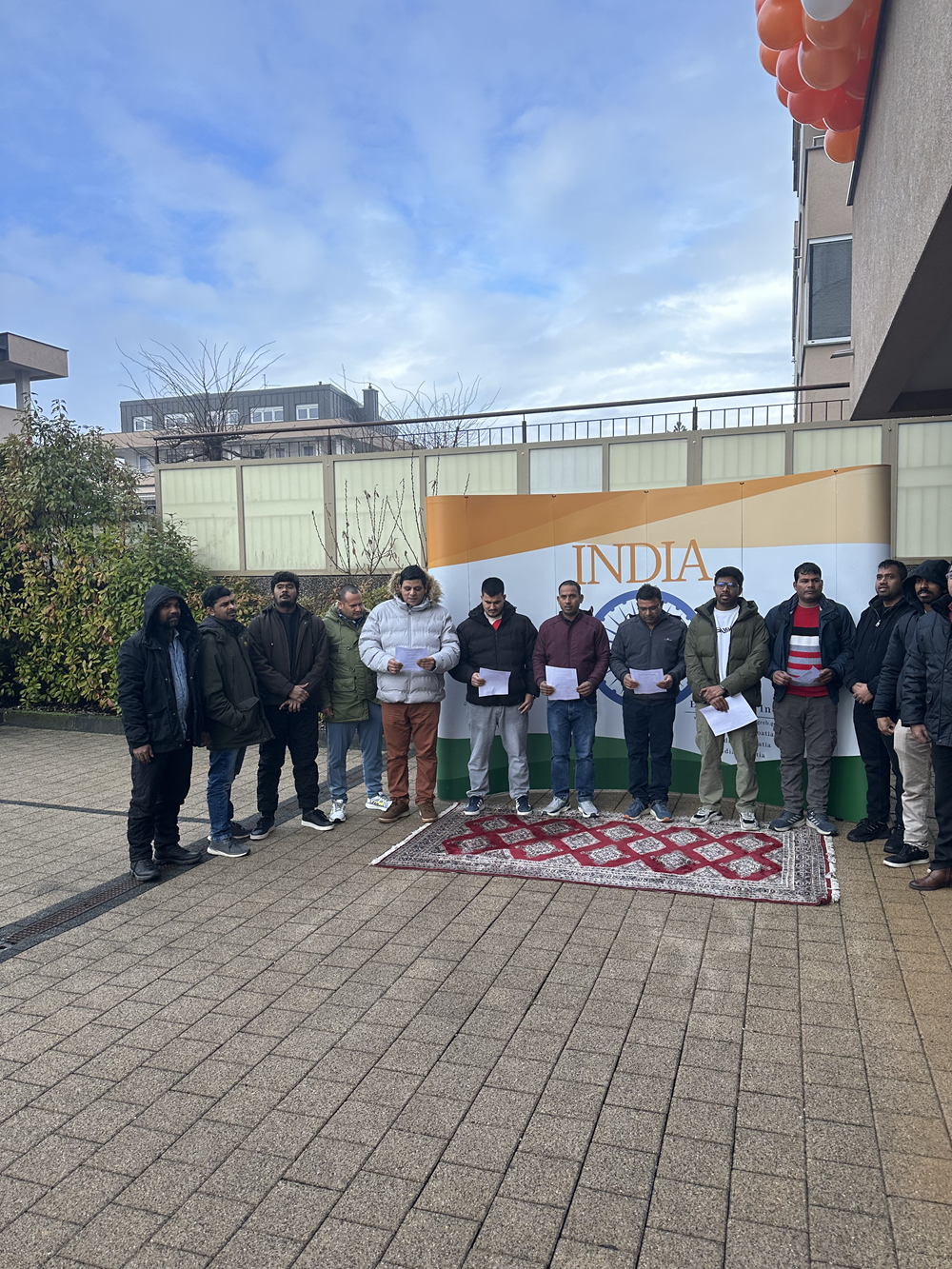 77th Republic Day of India was celebrated with full fervour and joy by Indians and Friends of India at the Chancery premises on 26 January 2026.