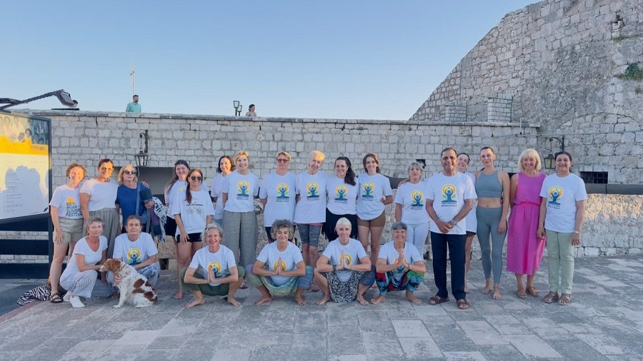 International Day of Yoga 2026 celebrated at the Fortica Fortress, Hvar