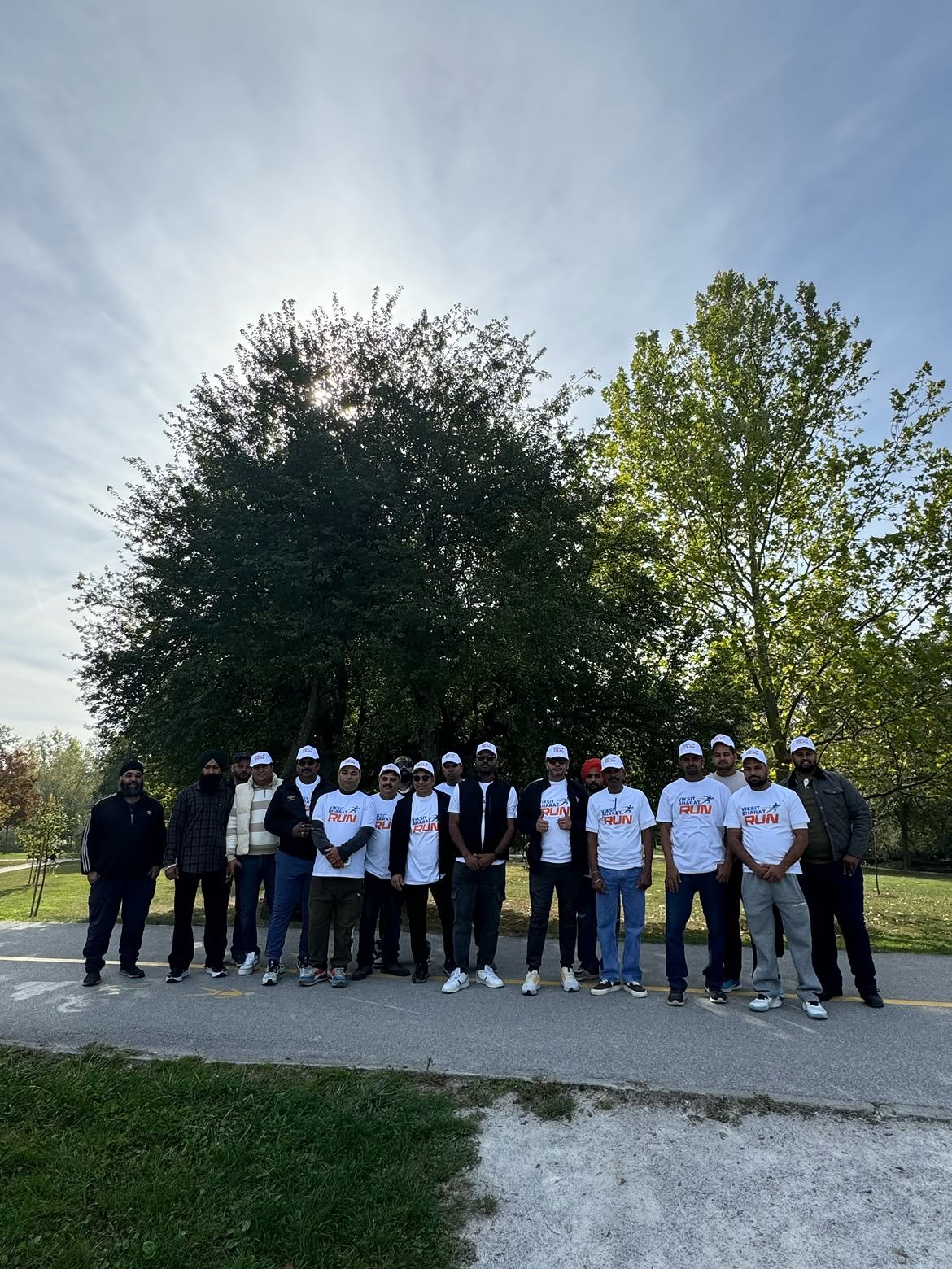 Viksit Bharat Run 2026 at Bundek Park, Zagreb,