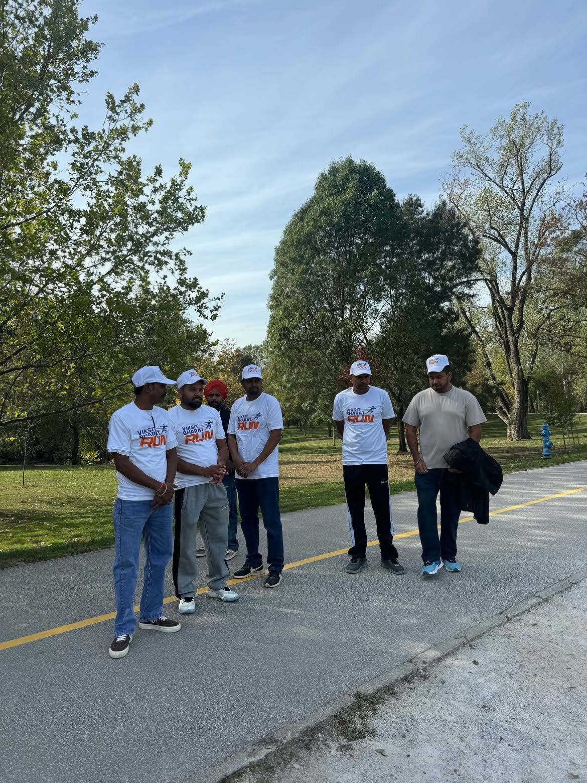 Viksit Bharat Run 2026 at Bundek Park, Zagreb,