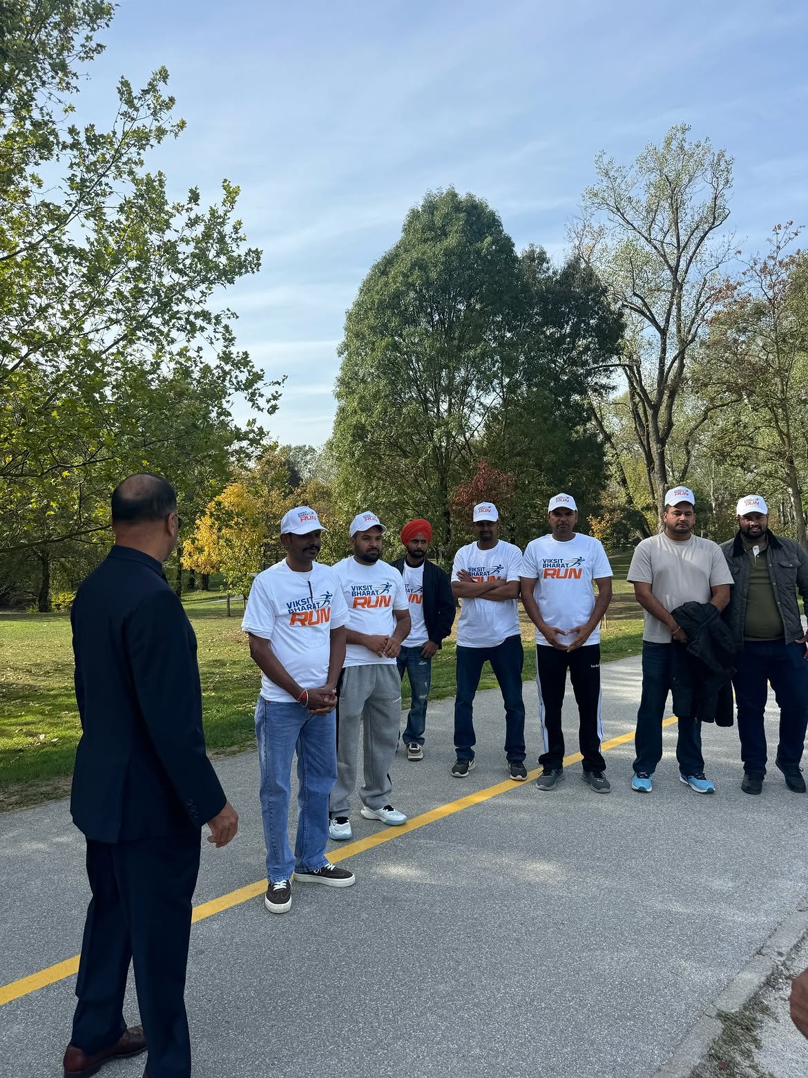 Viksit Bharat Run 2026 at Bundek Park, Zagreb,