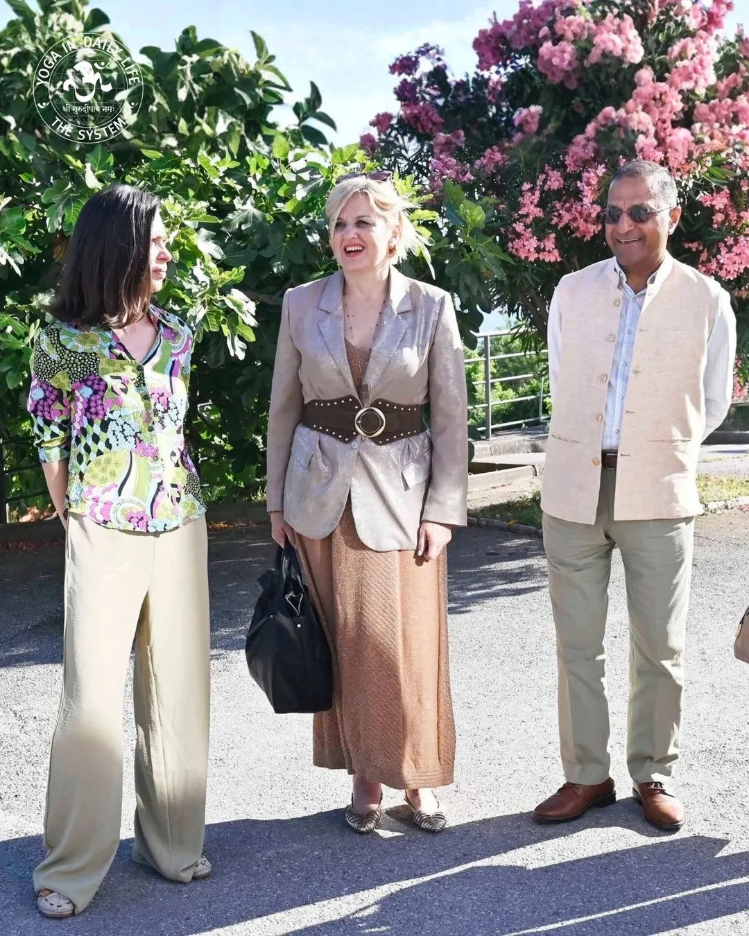 Ambassador visited the Yoga in Daily Life Centre Rijeka and met with the Mayor of Rijeka