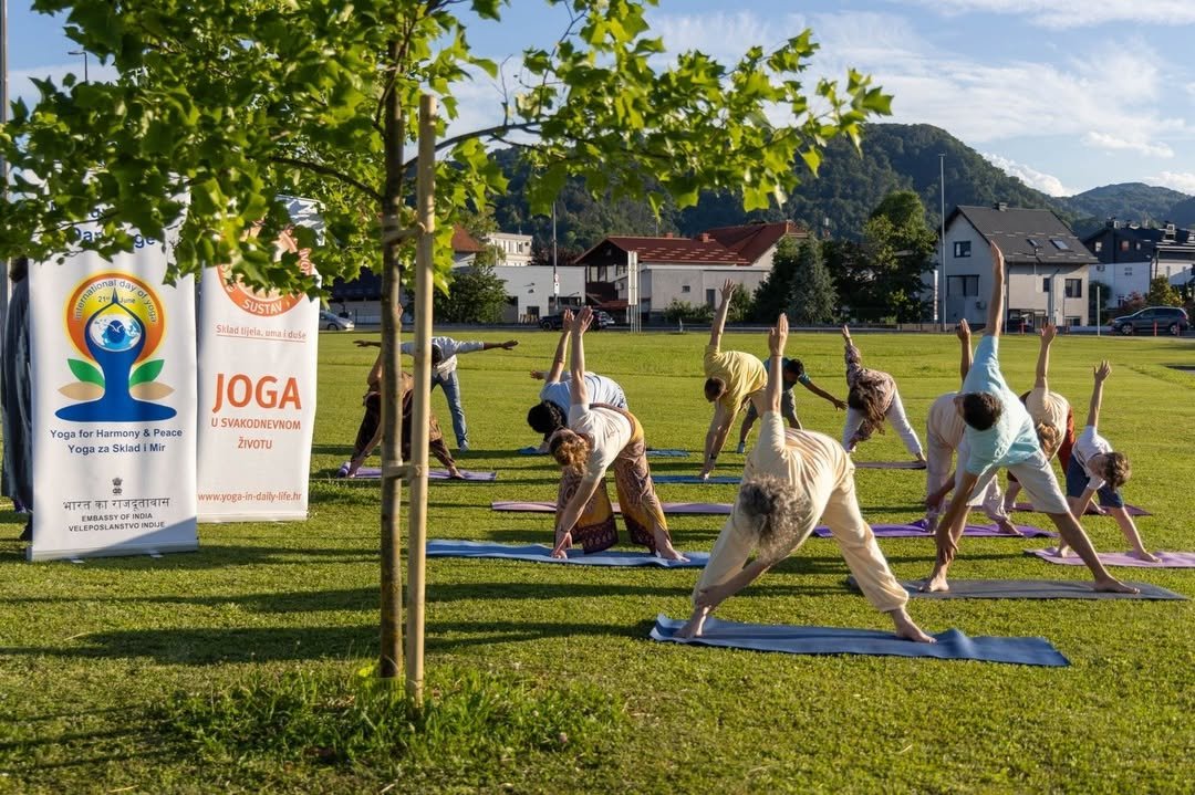 International Day of Yoga in Samobor