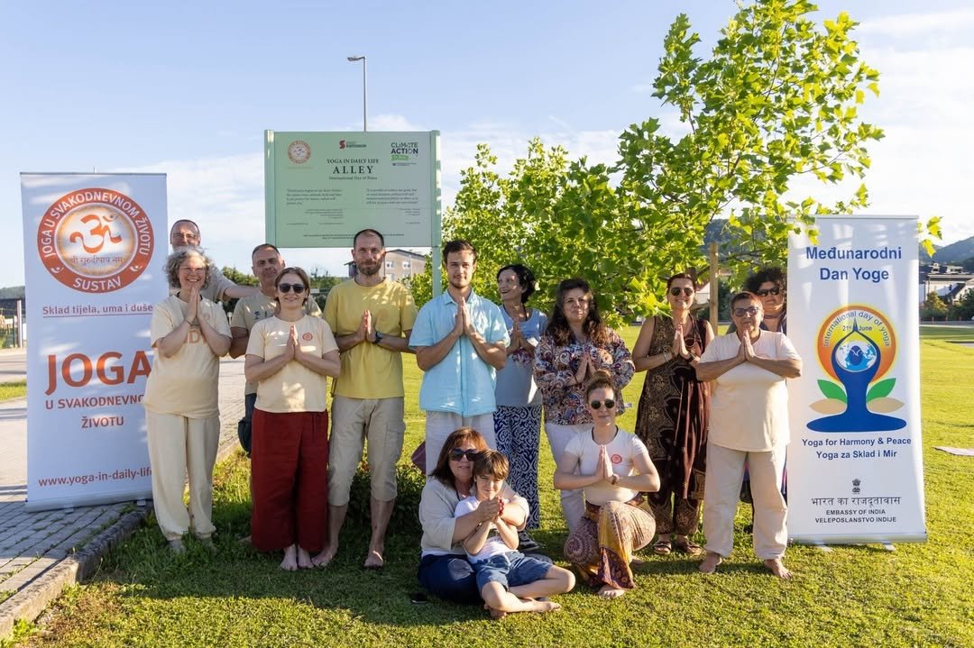 International Day of Yoga in Samobor