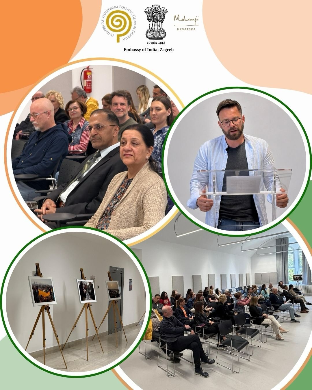 Glimpses of India Day at the Faculty of Humanities, University of Pula held on 23rd April.