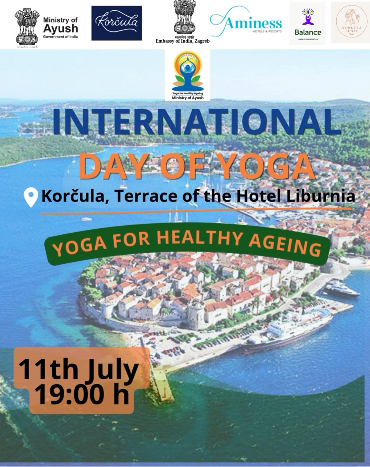 International Day of Yoga – Korčula
