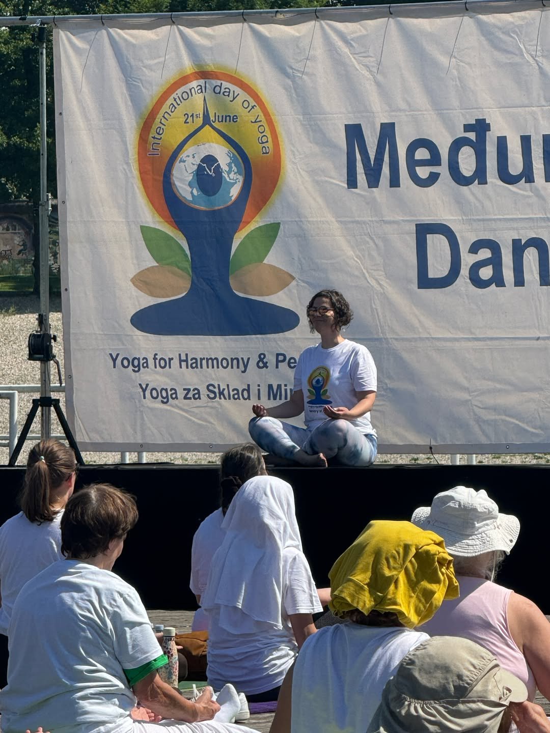 International Day of Yoga 2026 Celebrated at Bundek, Zagreb