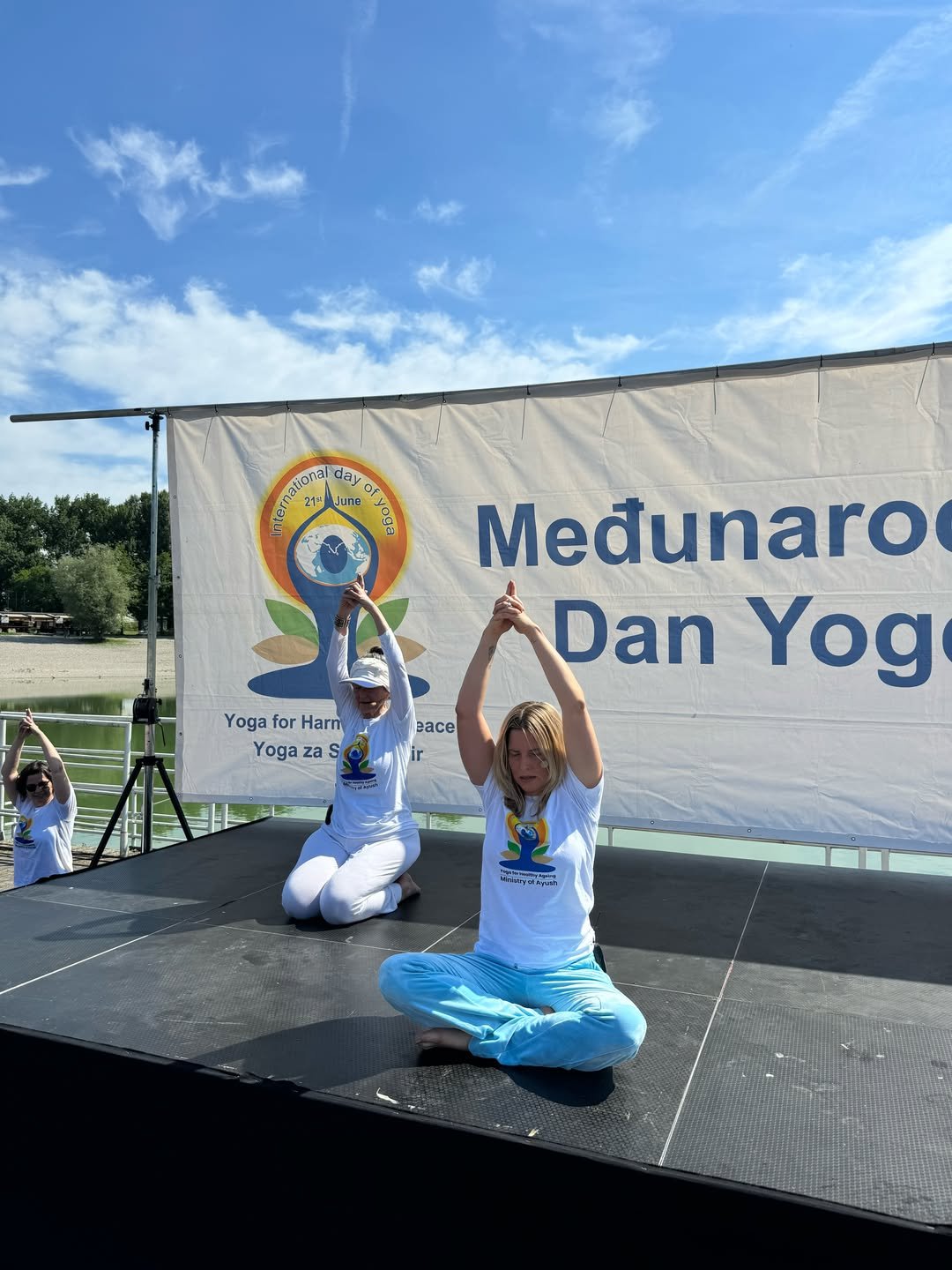 International Day of Yoga 2026 Celebrated at Bundek, Zagreb