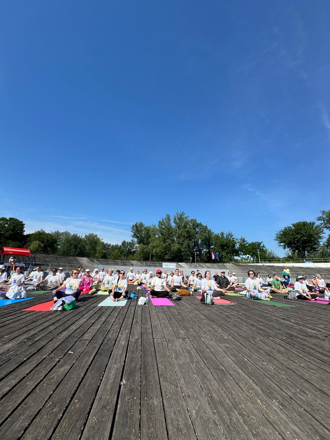 International Day of Yoga 2026 Celebrated at Bundek, Zagreb