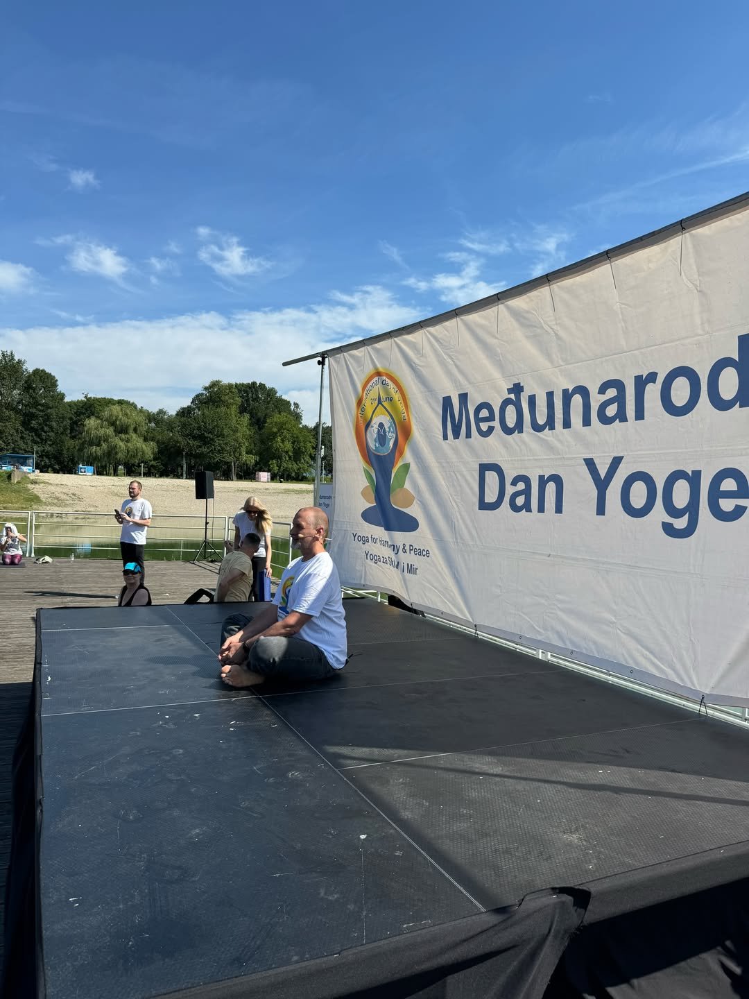 International Day of Yoga 2026 Celebrated at Bundek, Zagreb