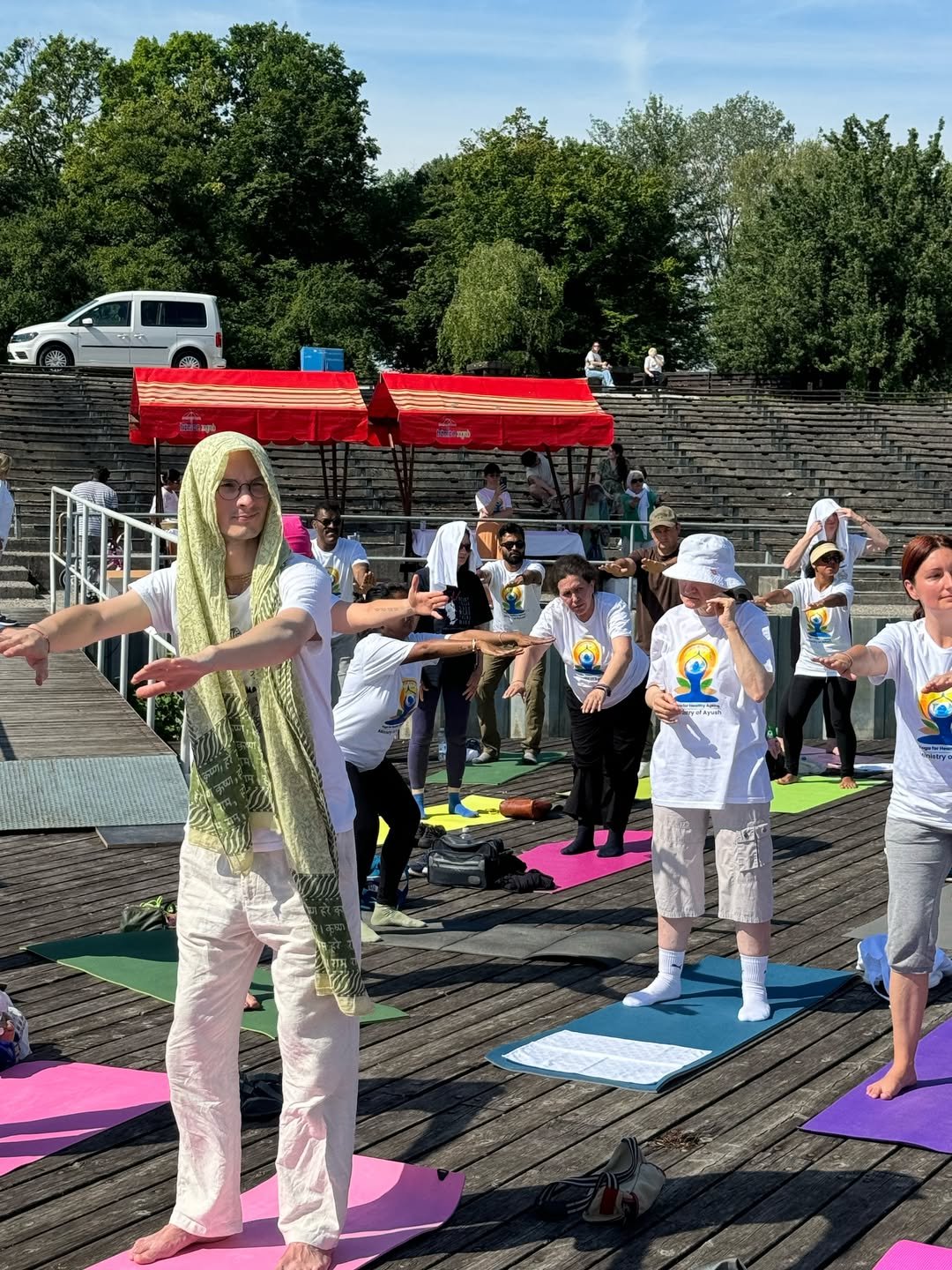 International Day of Yoga 2026 Celebrated at Bundek, Zagreb