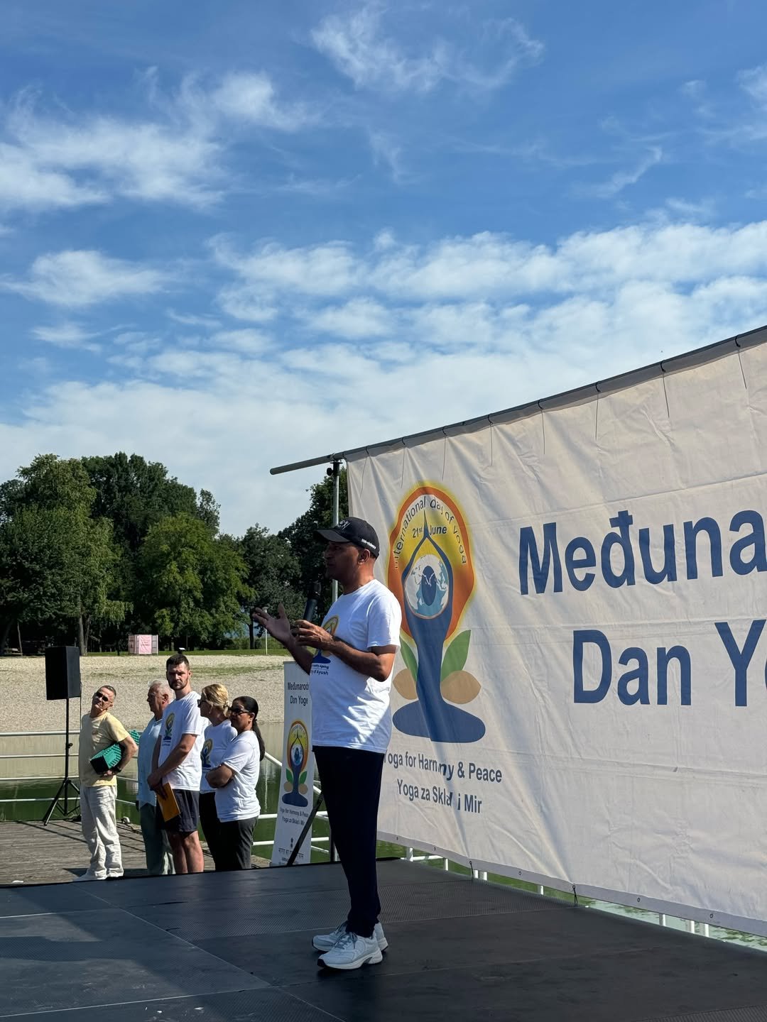 International Day of Yoga 2026 Celebrated at Bundek, Zagreb