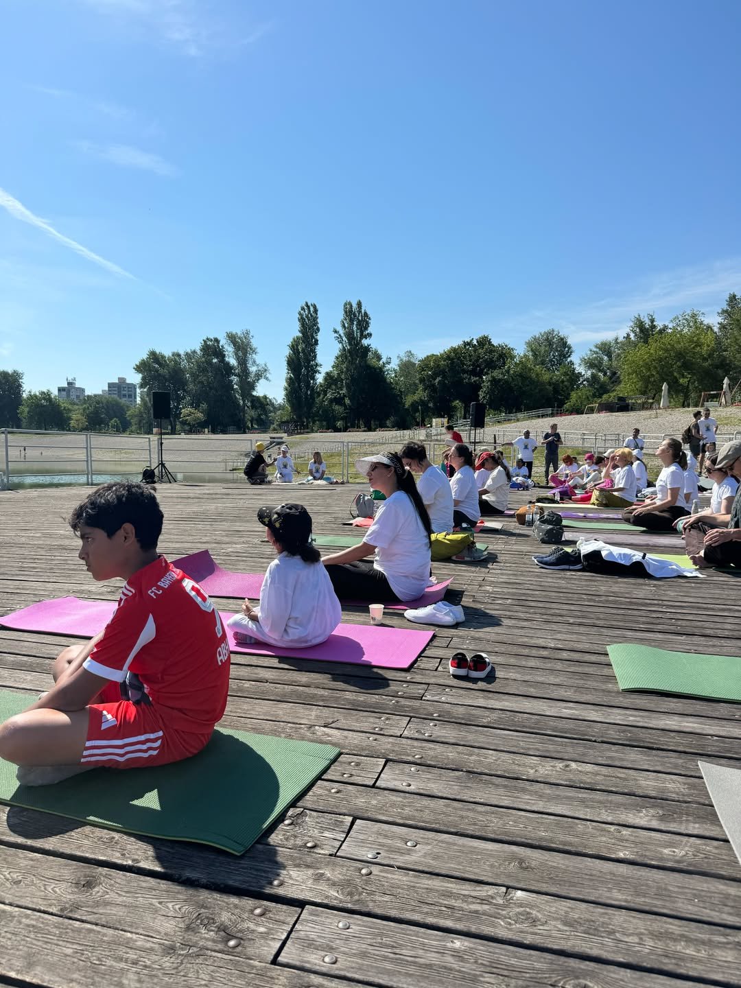 International Day of Yoga 2026 Celebrated at Bundek, Zagreb