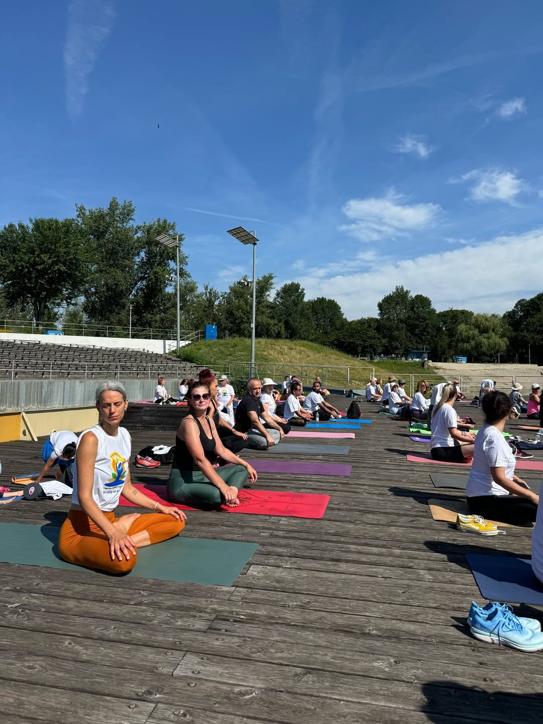 International Day of Yoga 2026 Celebrated at Bundek, Zagreb