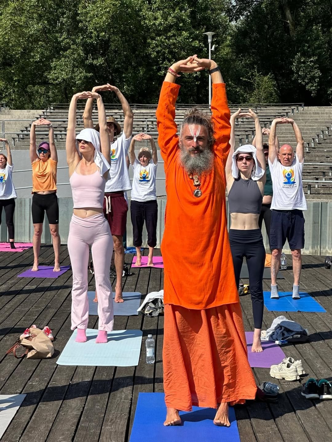International Day of Yoga 2026 Celebrated at Bundek, Zagreb