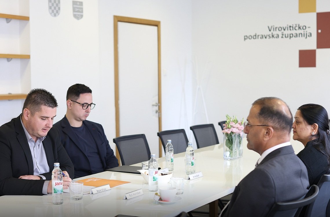 H.E. Arun Goel visited Virovitica-Podravina County