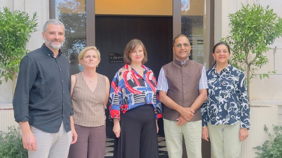 Ambassador met with Mrs. Milijan Borojević, Director of the Korčula Tourist Board, Mrs. Ivanov Fabris, President of the City Council
