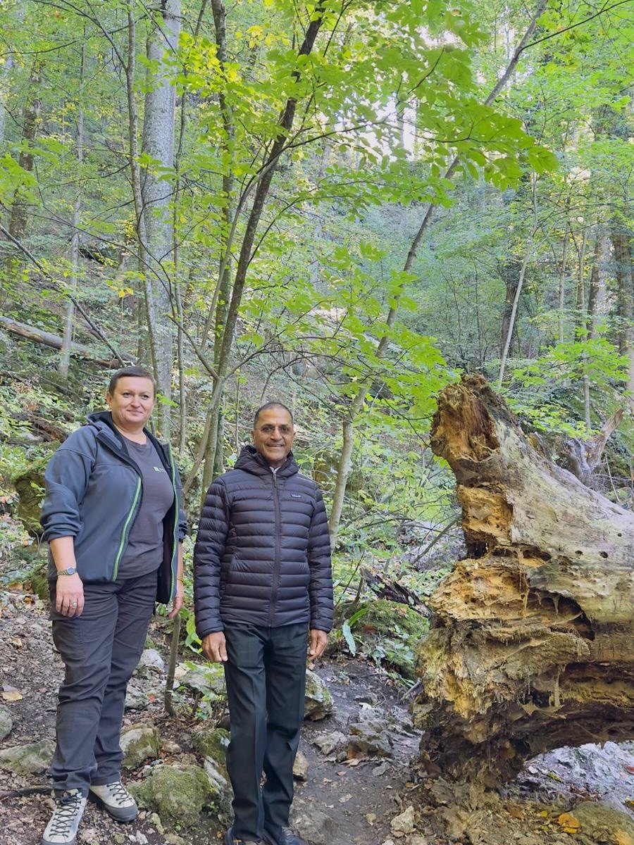 H.E. Arun Goel visited Jankovac one of the most renowned sites within Papuk Nature Park