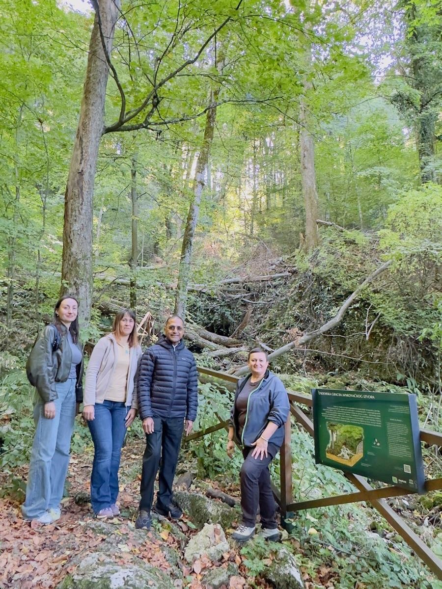 H.E. Arun Goel visited Jankovac one of the most renowned sites within Papuk Nature Park