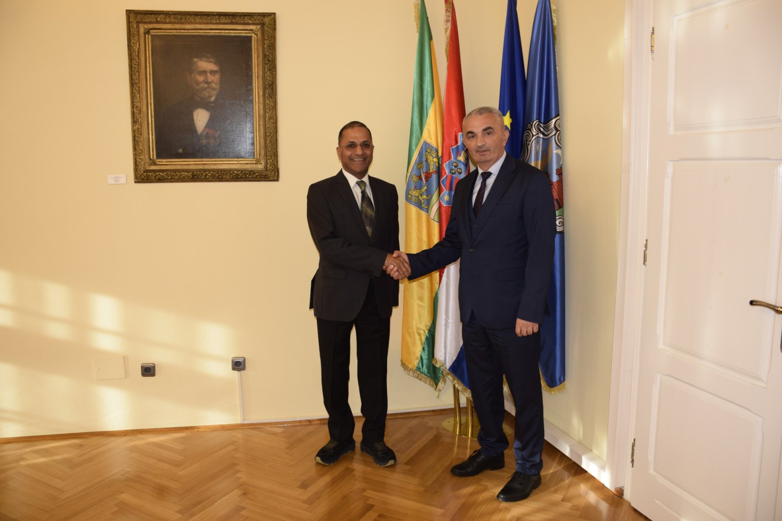 H.E. Arun Goel visited the City of Požega