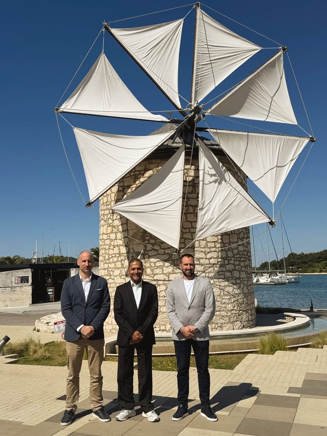 On 23rd April 2026, Ambassador Arun Goel, visited the windmill and the Archaeological Park Vižula, accompanied by Mayor Ivan Kirac and the Director of the Medulin Tourist Board, Mihael Idžaković.