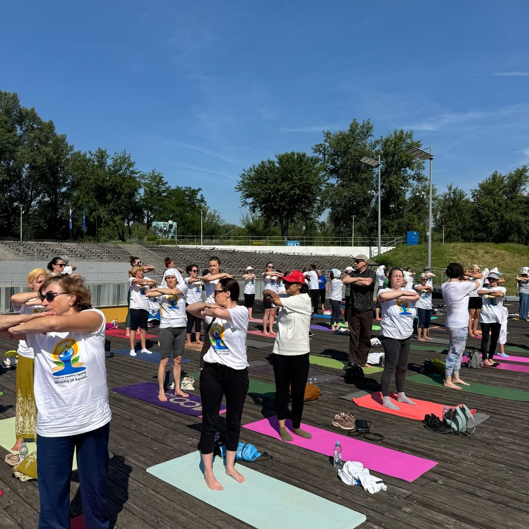 International Day of Yoga 2026 Celebrated at Bundek, Zagreb