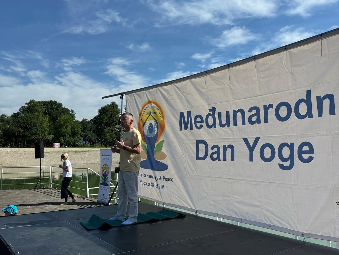 International Day of Yoga 2026 Celebrated at Bundek, Zagreb