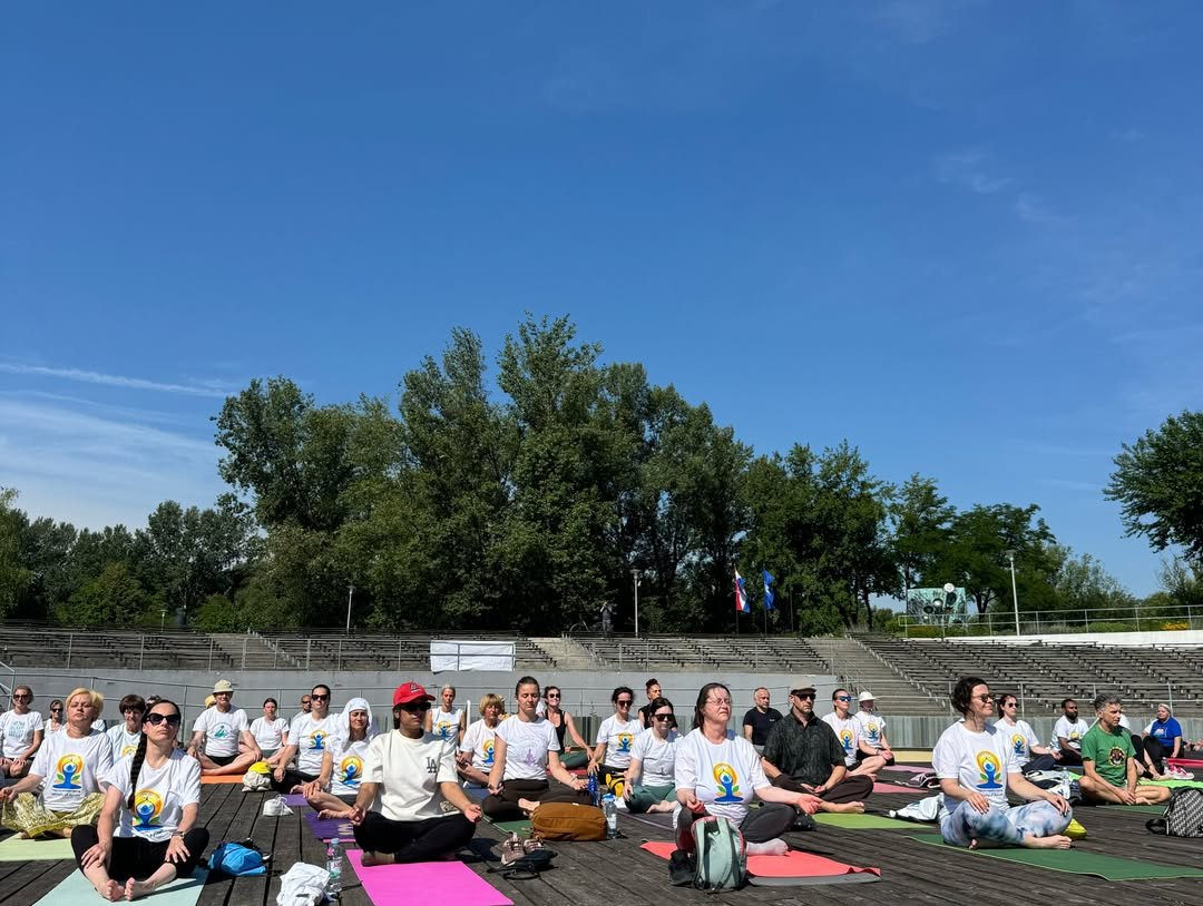 International Day of Yoga 2026 Celebrated at Bundek, Zagreb