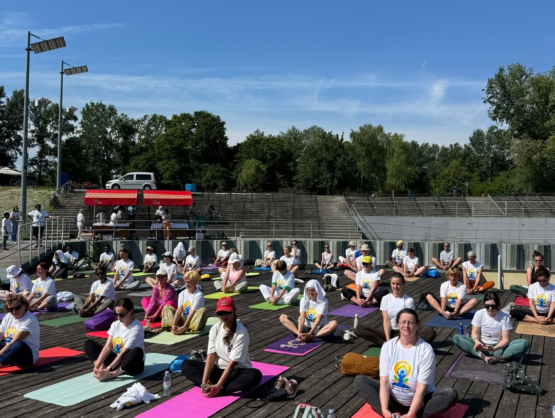 International Day of Yoga 2026 Celebrated at Bundek, Zagreb