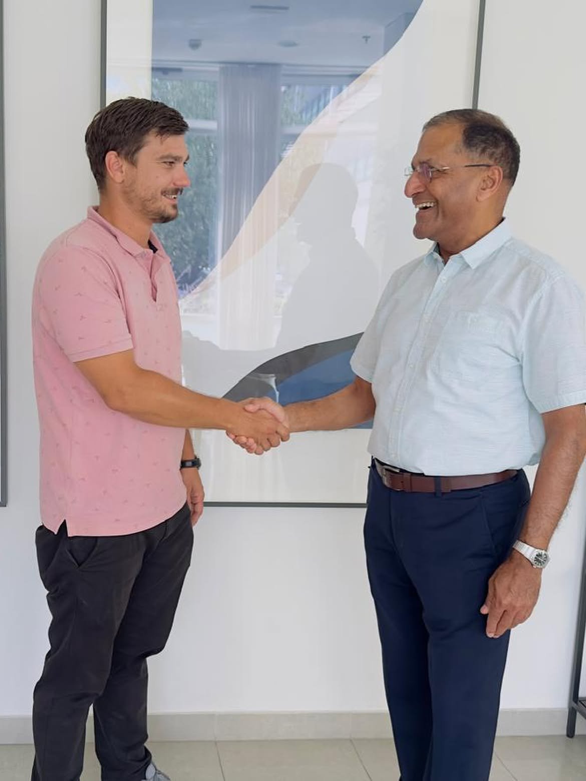 H.E. Mr. Arun Goel met with Mr. Ante Trutanić Director of the Bol Tourist Board