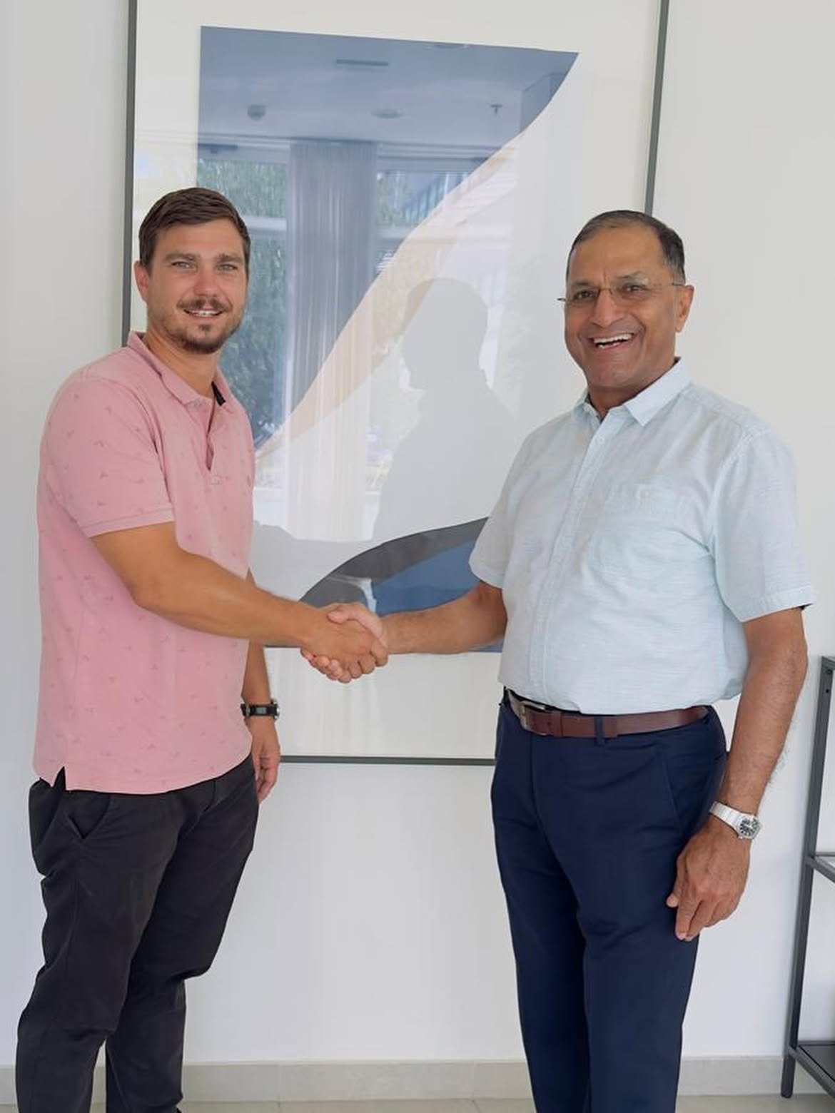H.E. Mr. Arun Goel met with Mr. Ante Trutanić Director of the Bol Tourist Board