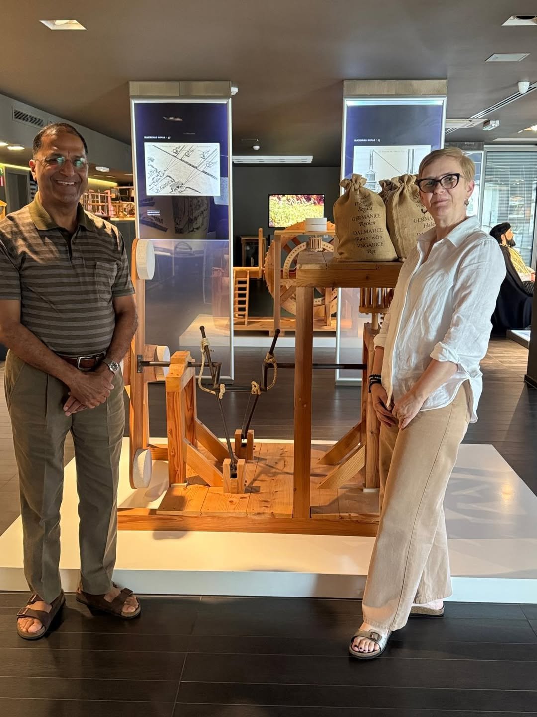 Ambassador’s visit to the Faust Vrančić Memorial Centre on the island of Prvić