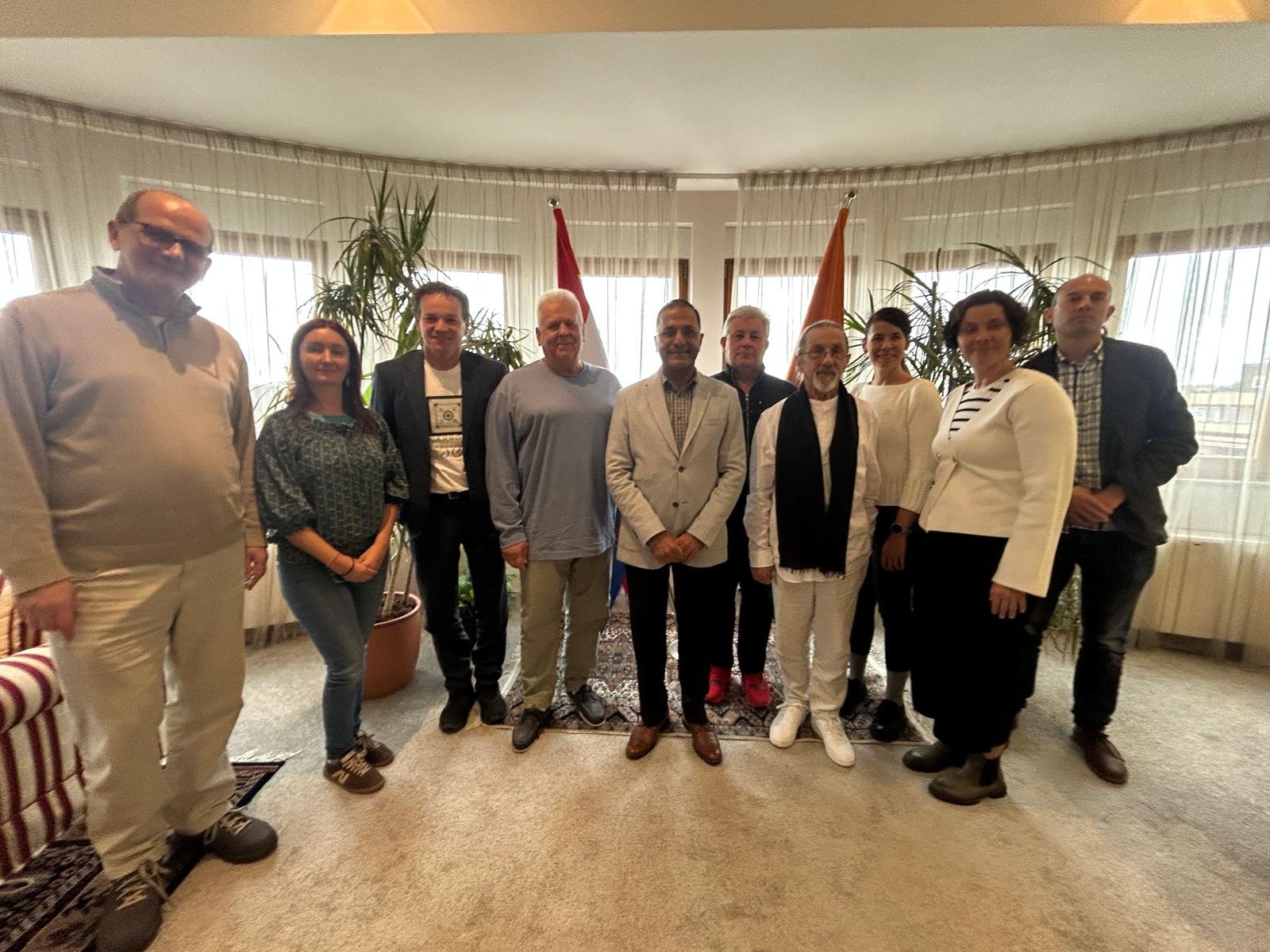On 22 October, Ambassador Arun Goel interacted with Ayurveda practitioners in Croatia, led by Padma Shri awardee Yogacharya Jadranko Miklec, to discuss the current state of Ayurveda in Croatia and its future prospects.  The meeting highlighted the growing interest in Ayurveda in Croatia and the potential for further cooperation to promote traditional Indian systems of wellness and holistic health.