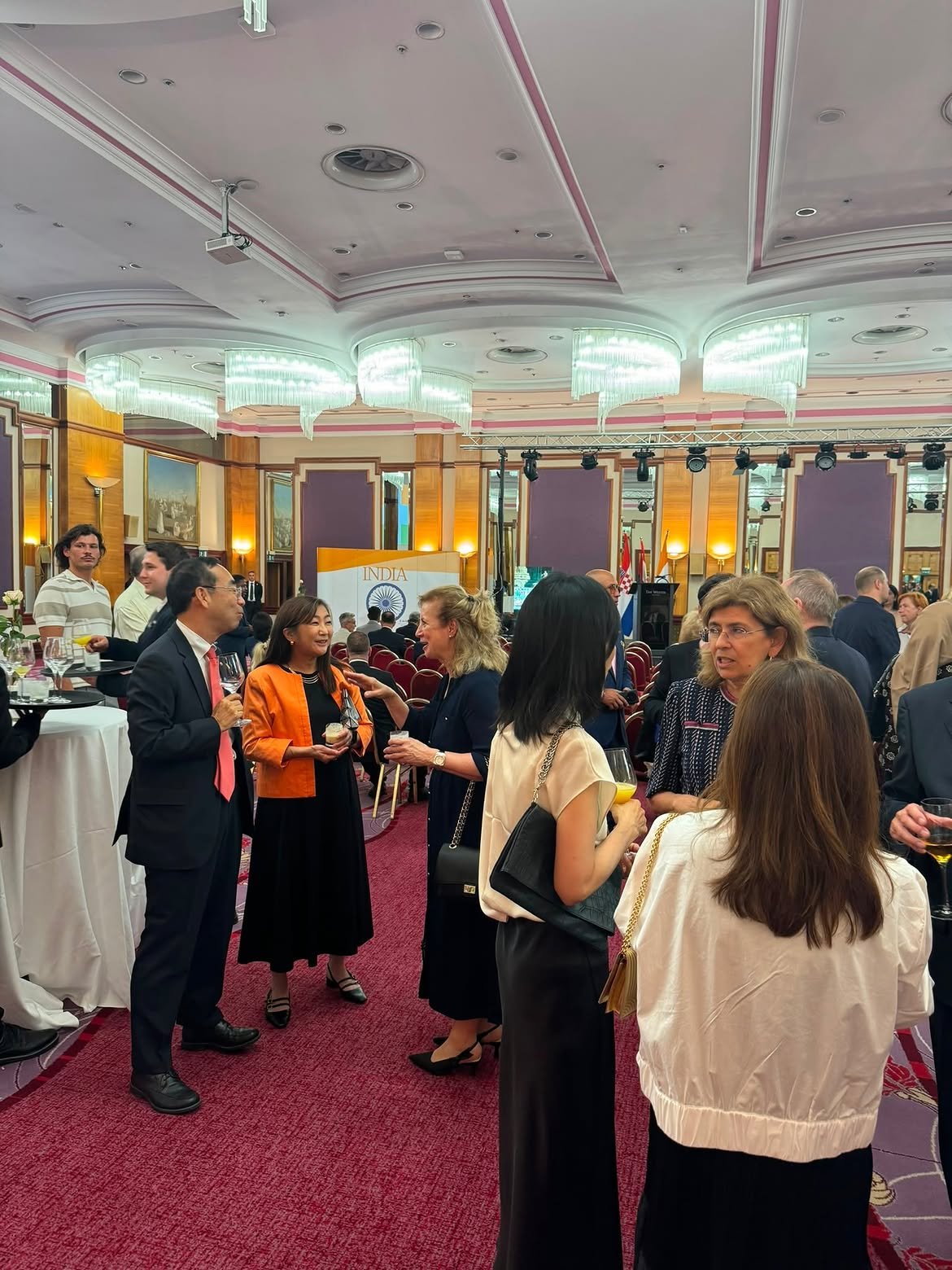Embassy of India in Croatia hosted a Reception in Zagreb to celebrate the 80th Independence Day of India