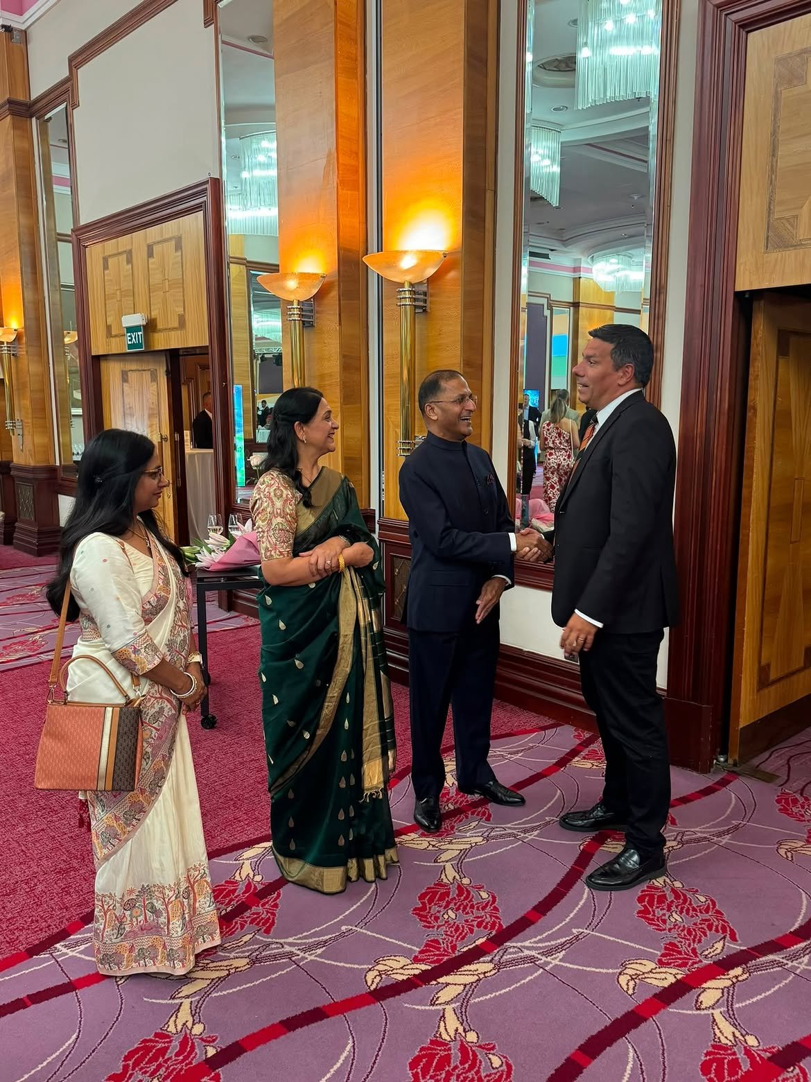 Embassy of India in Croatia hosted a Reception in Zagreb to celebrate the 80th Independence Day of India