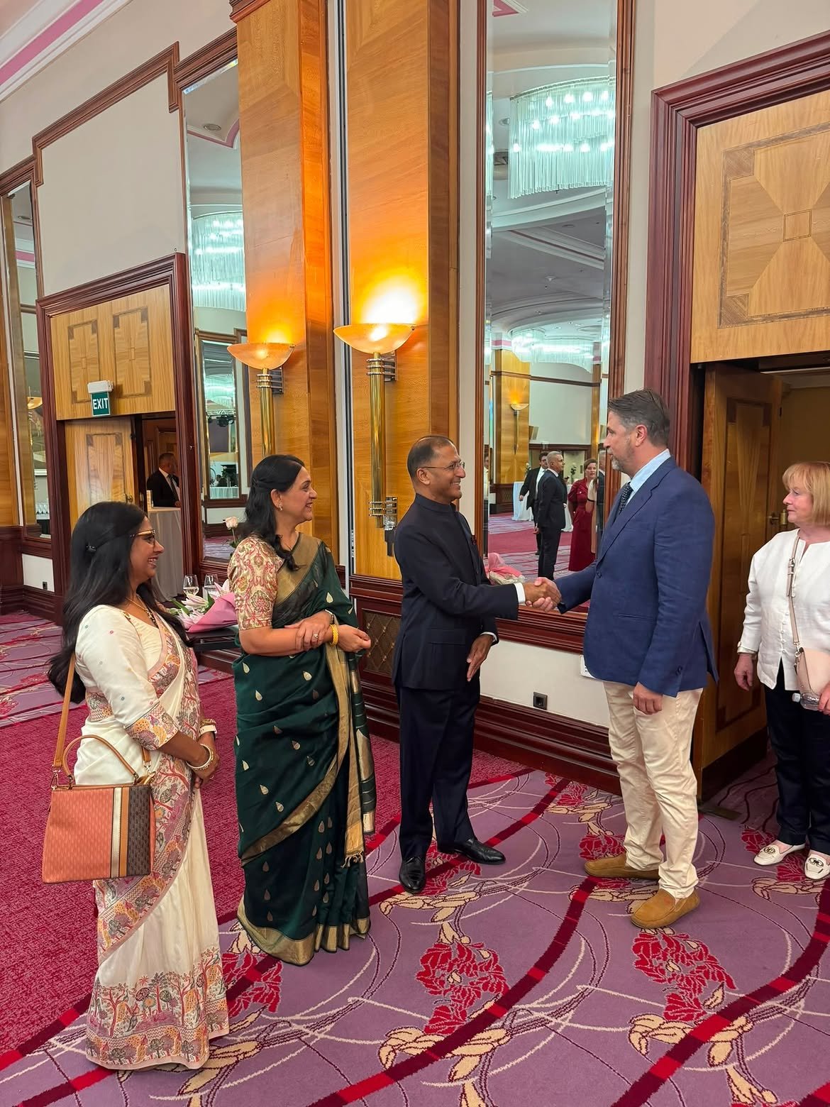 Embassy of India in Croatia hosted a Reception in Zagreb to celebrate the 80th Independence Day of India