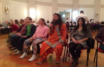 Om Chanting in Zagreb, 25 March 2017