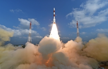 ISRO Launched a World Record 104 Satellites, 15 Feb 2017