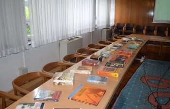 Ambassador Arindam Bagchi visited and donated books on India to the Faculty of Humanities and Social Sciences in Zagreb on 15 May 2019