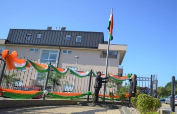 73rd Independence Day of India was celebrated by Embassy of India on 15 Aug 2019