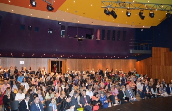 As part of Festival of India 2019, Bharati Shivaji group performed Mohiniyattam dance in Zagreb on 15 October 2019